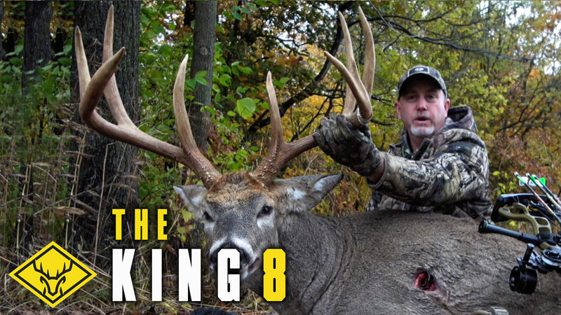 The KING 8 | GIANT Buck is CALLED IN to 20 yards!