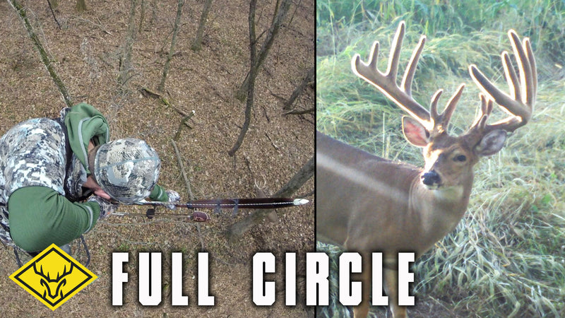 FULL CIRCLE | 190" Whitetail with a RECURVE!