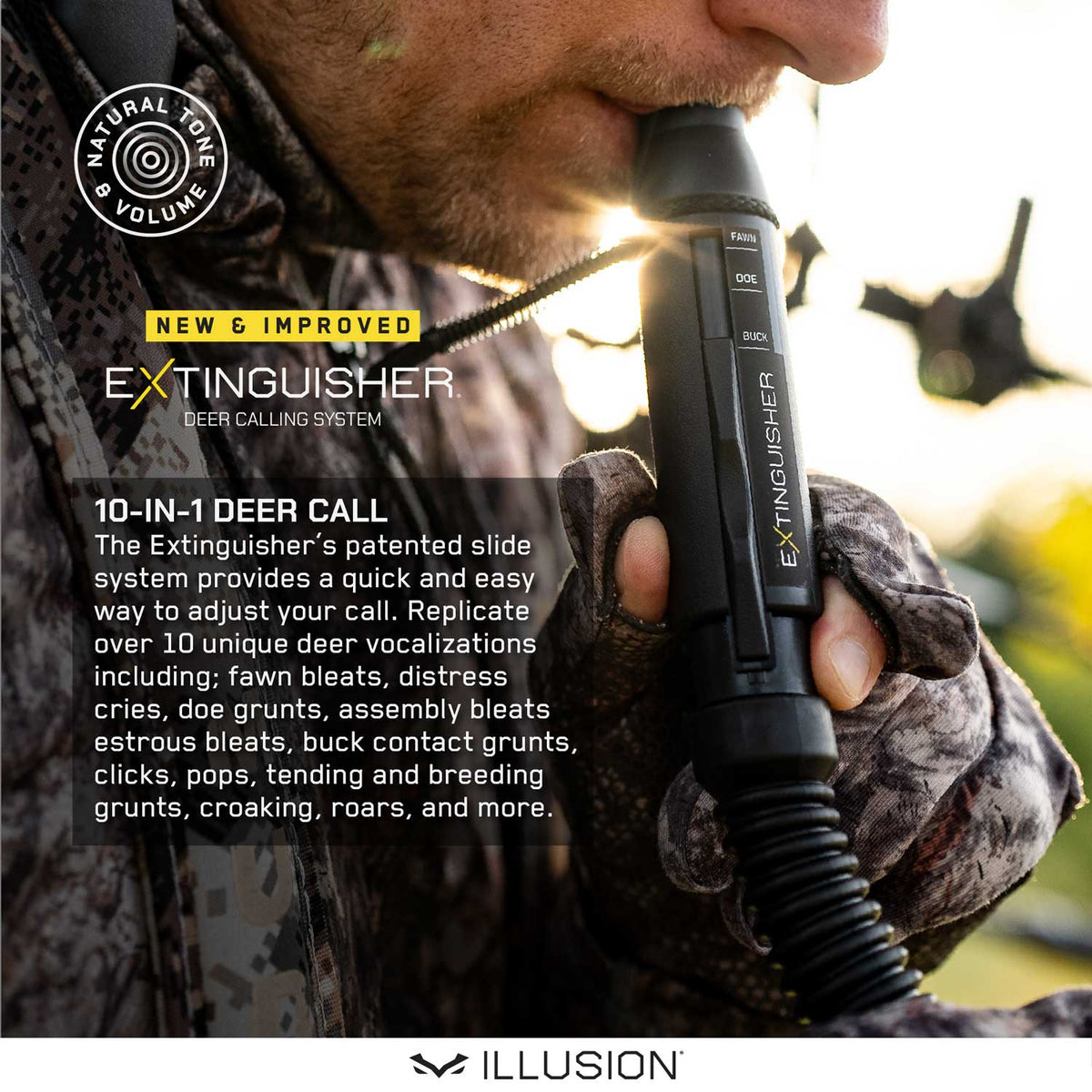 Extinguisher Deer Call (Black)