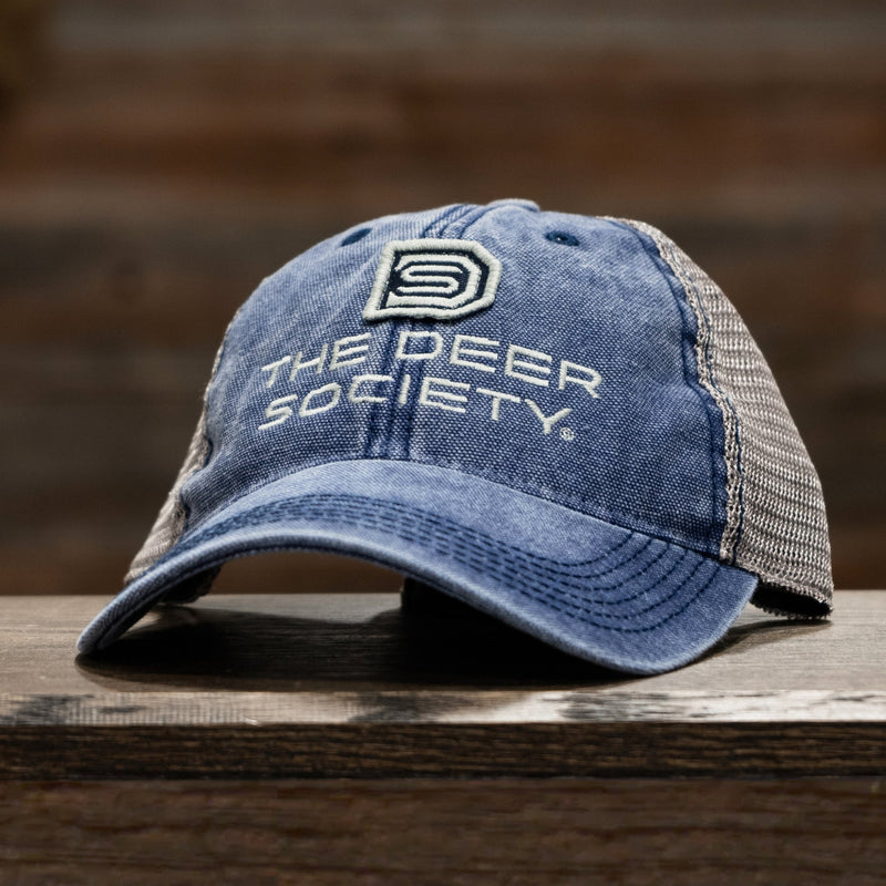 Blue/Gray "TDS" Embroidered Cap
